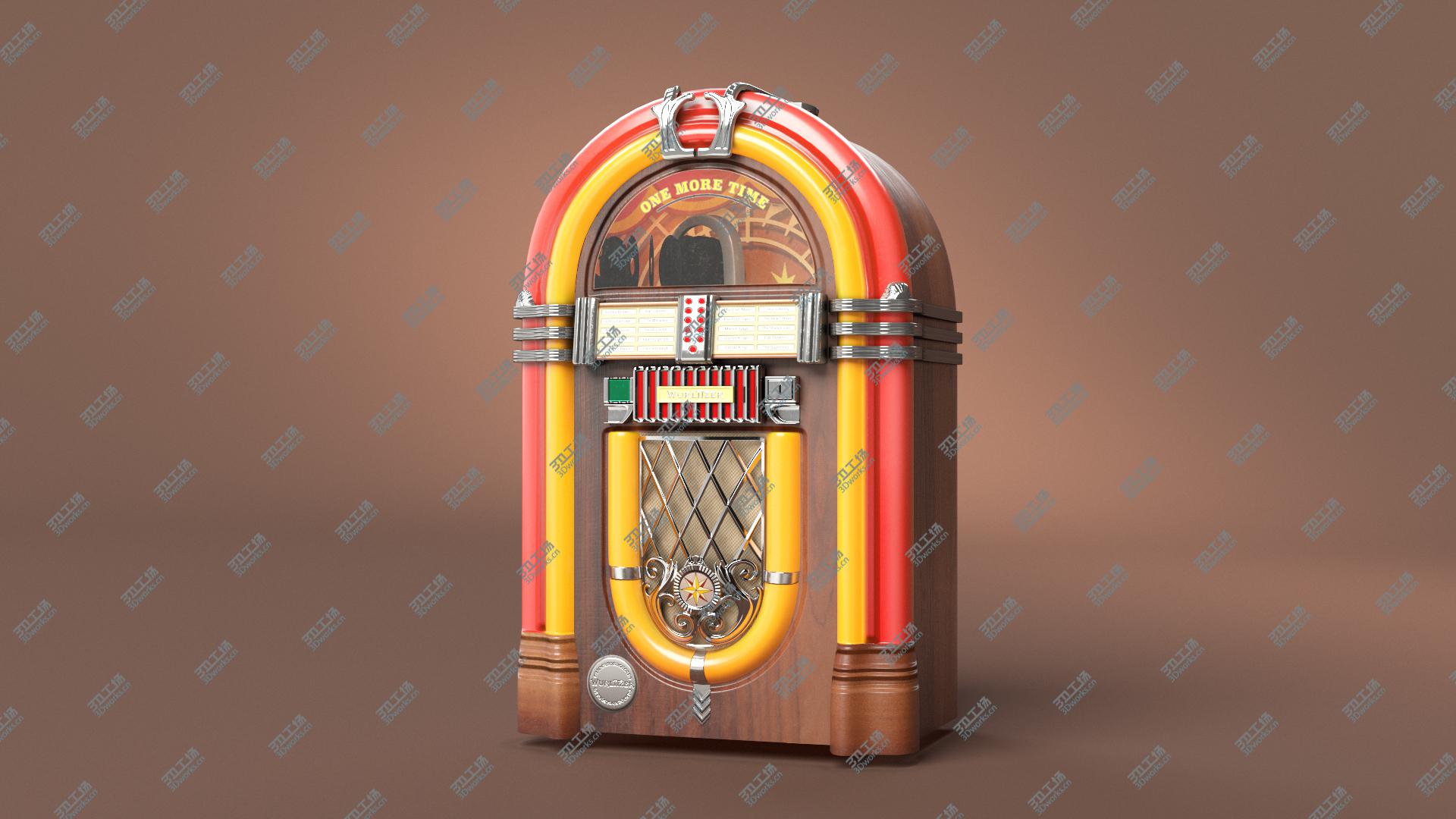 images/goods_img/202104094/One More Time Wurlitzer Juke Box [LOW POLY] 3D model/2.jpg